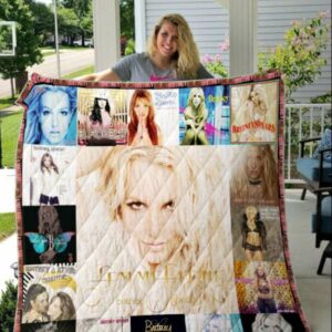 Britney Spears Singles Quilt Blanket