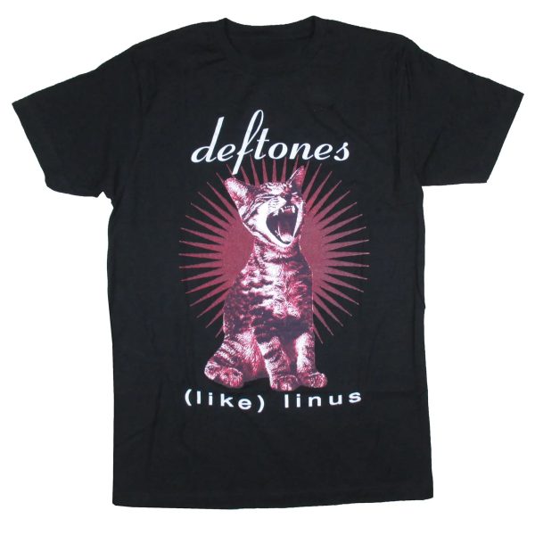 Deftones Merch Cat Linus T-Shirt