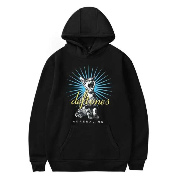 Deftones Merch Deftones Adrenaline Hoodie