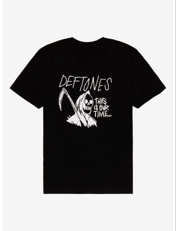 Deftones Merch Deftones Grim Reaper T-Shirt