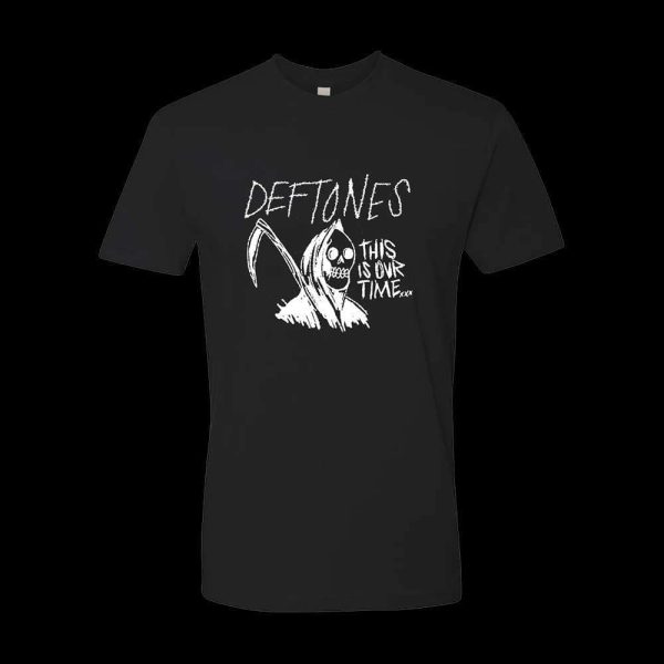 Deftones Merch Reaper Black T-Shirt