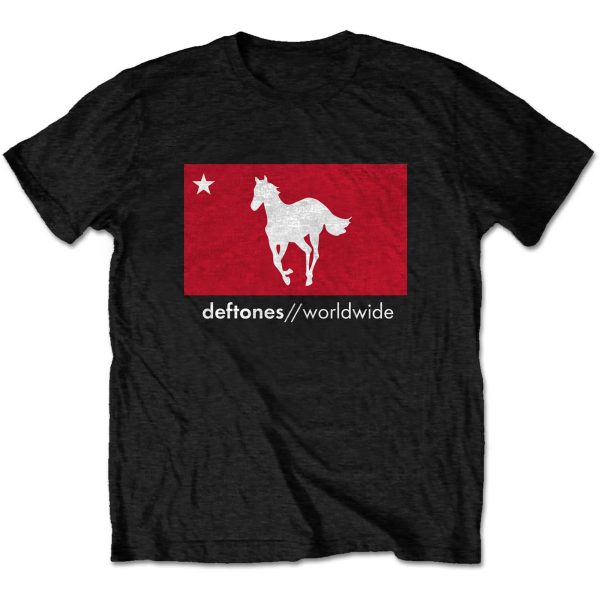 Deftones Merch Star & Pony T-Shirt