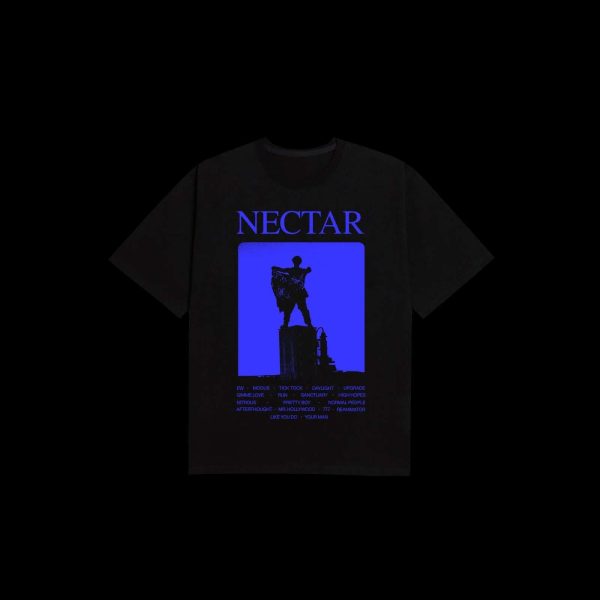 Joji Merch Nectar Blue Tracklist T-Shirt