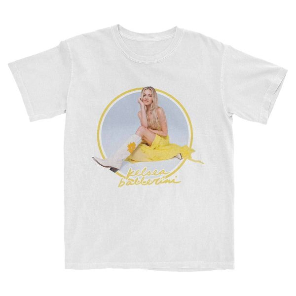 Kelsea Ballerini Merch Yellow Ring Portrait T-Shirt