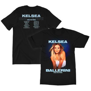 Kelsea Ballerini Merch Miss Me More Photo Dateback T-Shirt